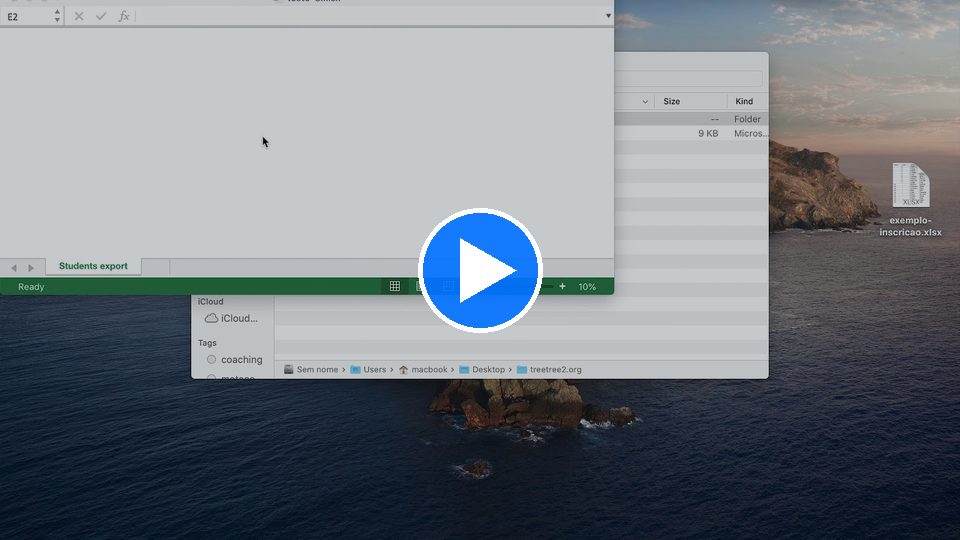Vídeo: Login dos alunos